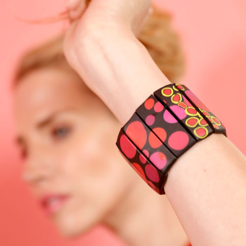 Polymer Clay Armreifen