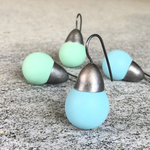 Polymer Clay Ohrringe